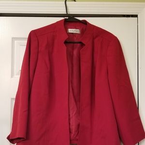 Kaspar Red Suit with Jacket